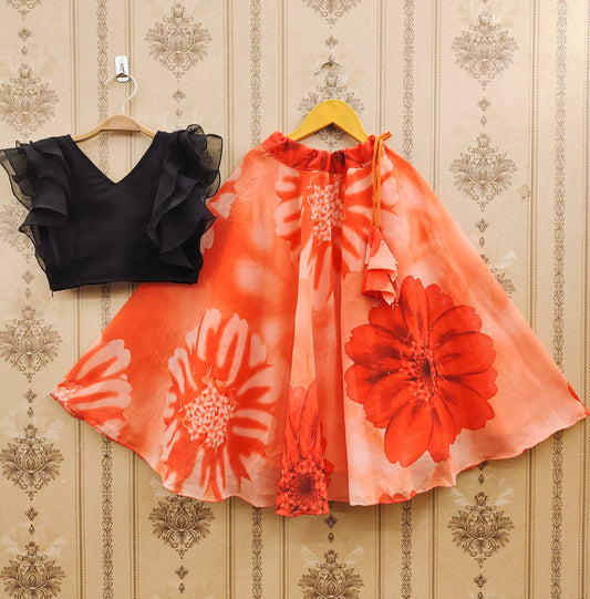 Designer Kids Lehenga Set