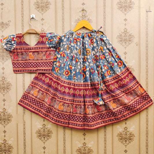 Soft Fabric Kids Lehenga Choli