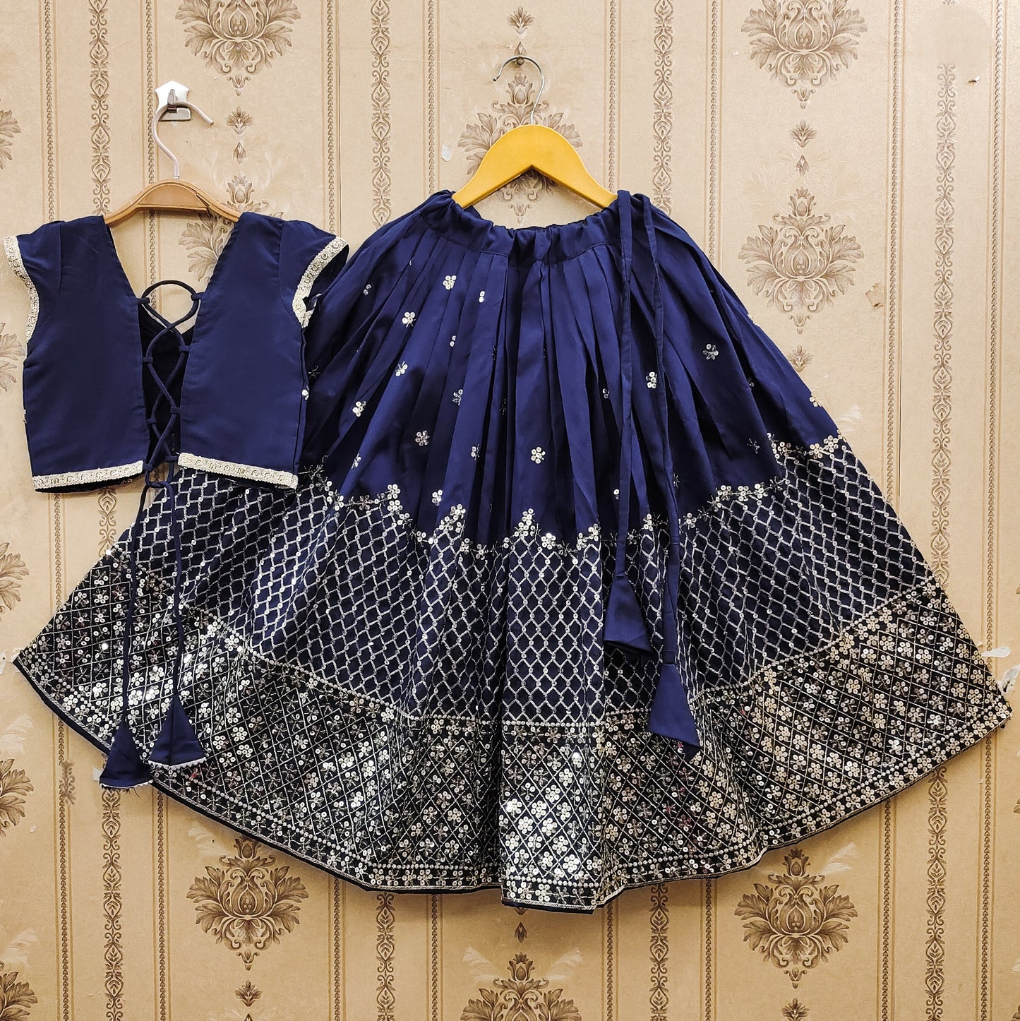 Sequence Work Kids Lehenga Choli