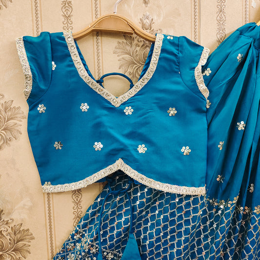 Sequence Work Kids Lehenga Choli