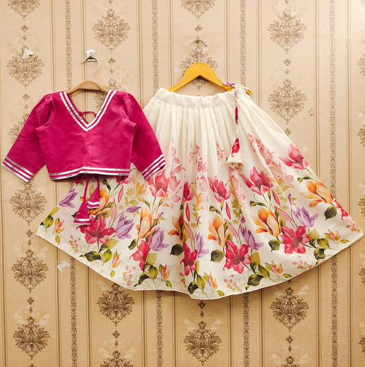 Elegant Kids Lehenga Choli Set