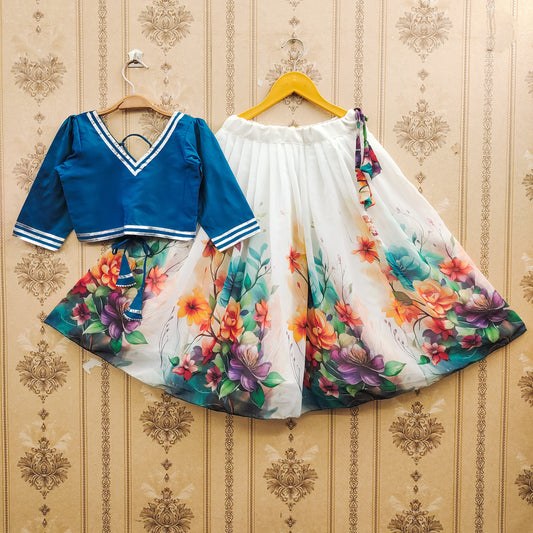 Elegant Kids Lehenga Choli Set