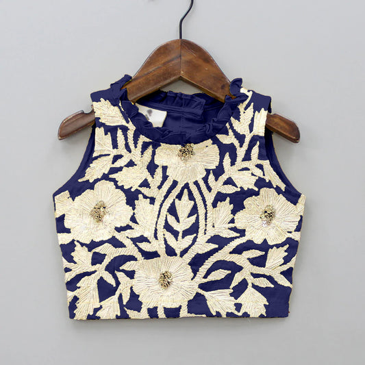 Pastel Color Kids Lehenga Choli