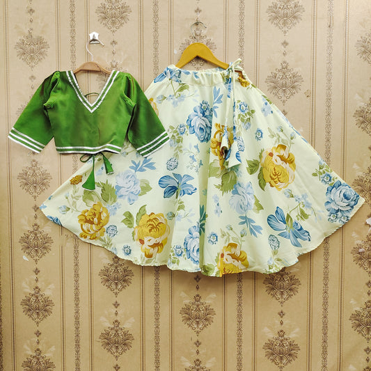 Graceful ultural Attire Kids Lehenga Choli