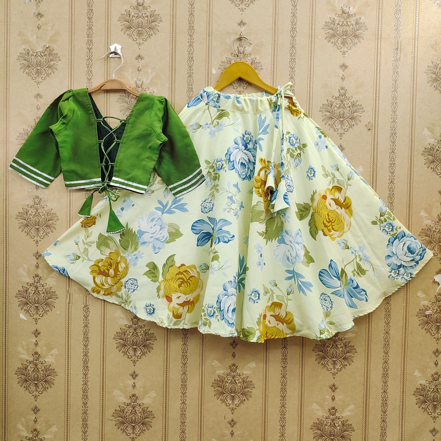 Graceful ultural Attire Kids Lehenga Choli