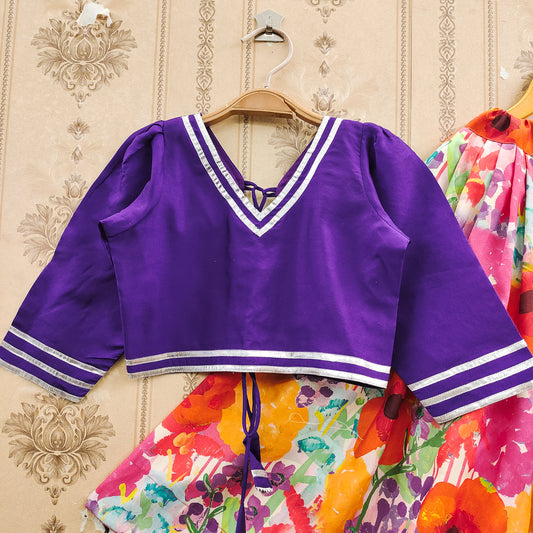 Graceful ultural Attire Kids Lehenga Choli