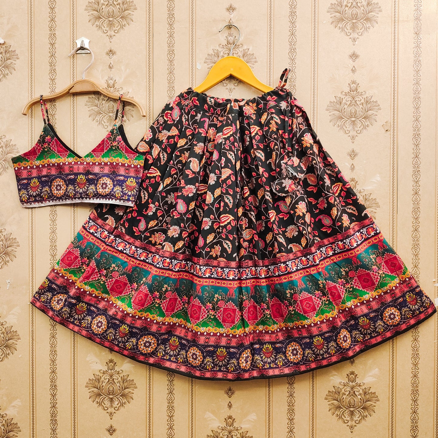 Fancy Ethnic Look Kids Lehenga Choli