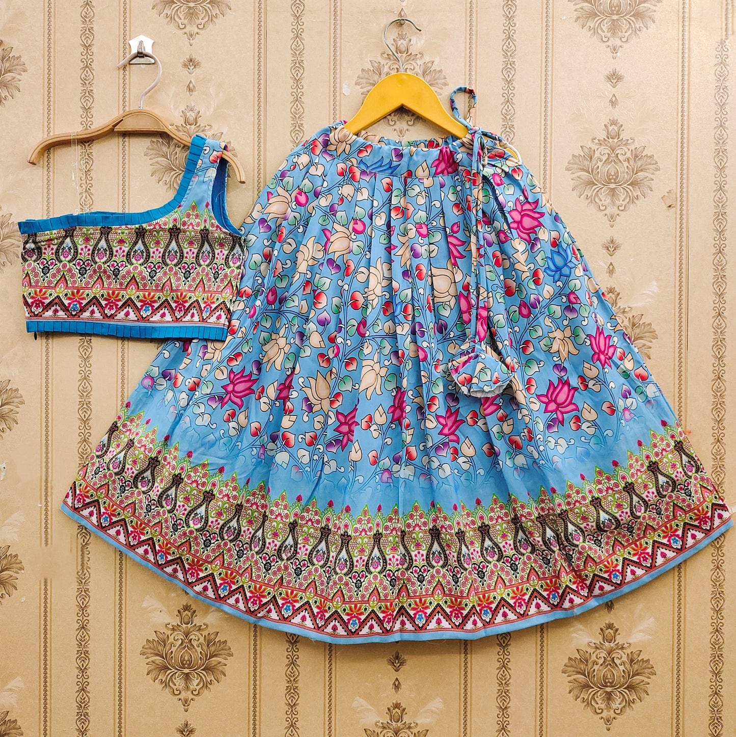 Fancy Ethnic Look Kids Lehenga Choli