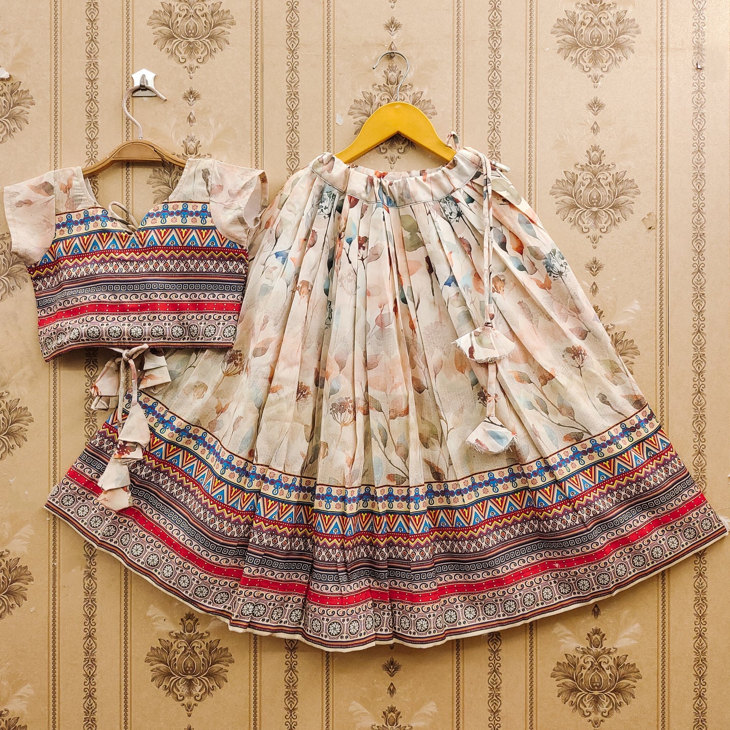 Fancy Ethnic Look Kids Lehenga Choli