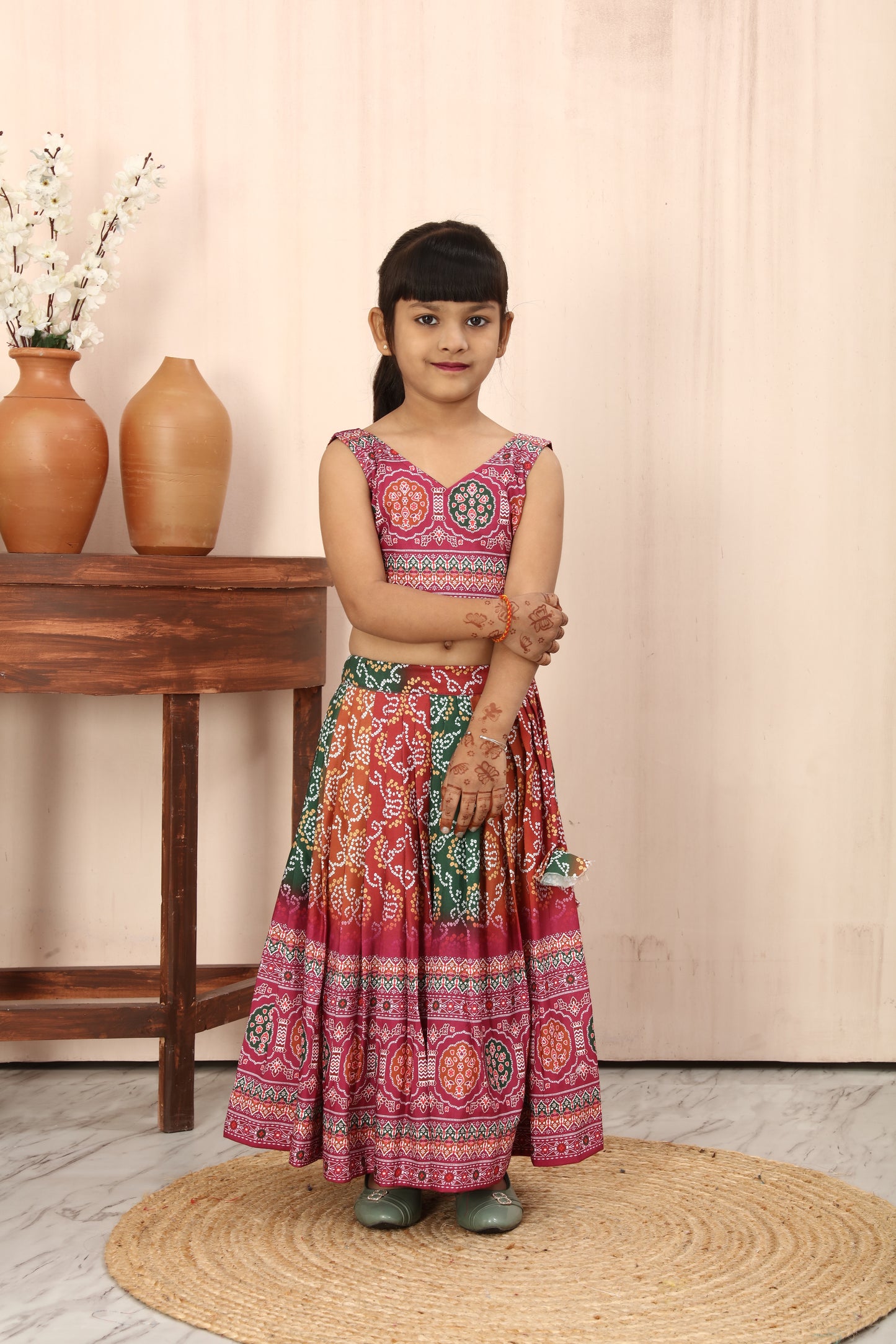 Royal Look Outfit Kids Lehenga Choli