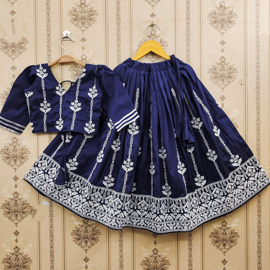 Playful Party Look Kids Lehenga