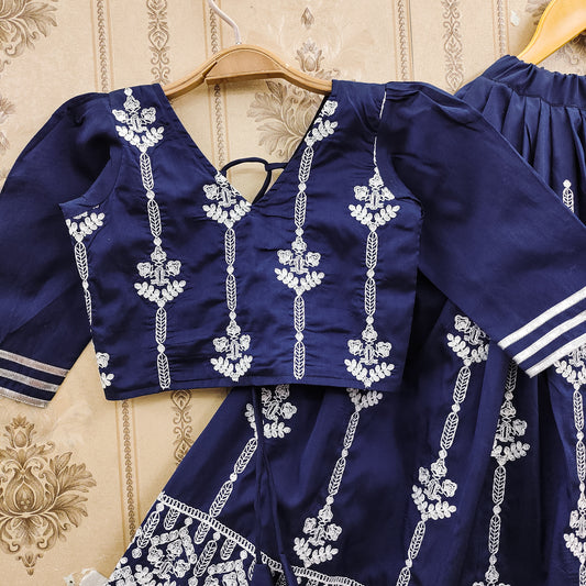 Playful Party Look Kids Lehenga