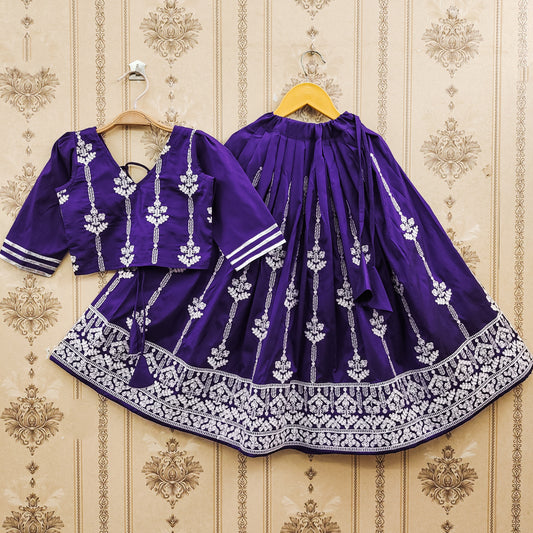 Playful Party Look Kids Lehenga