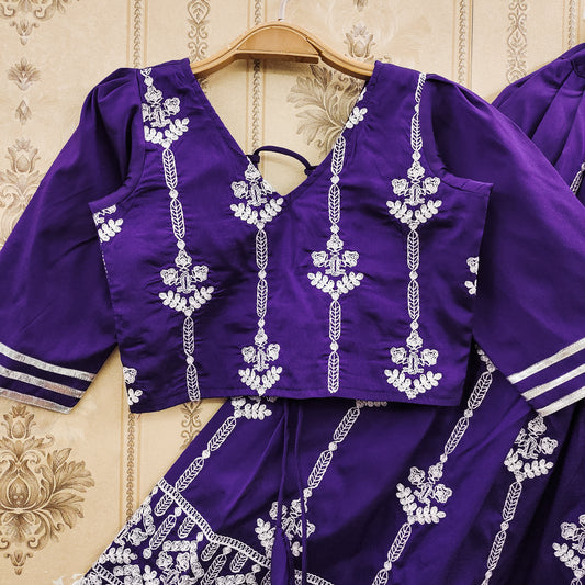 Playful Party Look Kids Lehenga