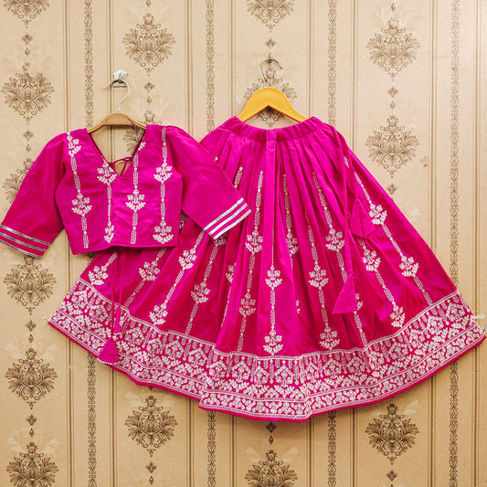 Playful Party Look Kids Lehenga
