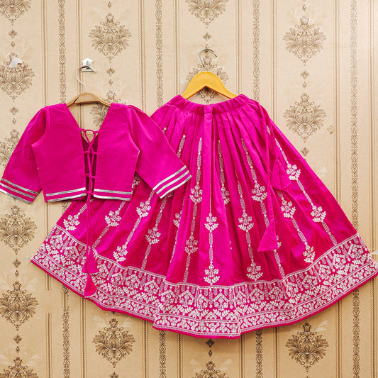 Playful Party Look Kids Lehenga