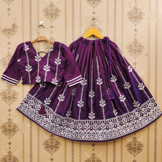 Playful Party Look Kids Lehenga