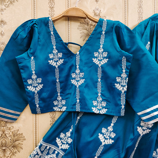 Playful Party Look Kids Lehenga