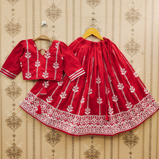 Playful Party Look Kids Lehenga