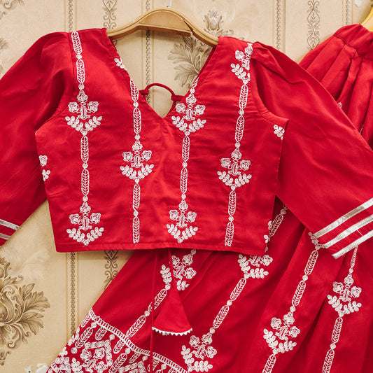 Playful Party Look Kids Lehenga