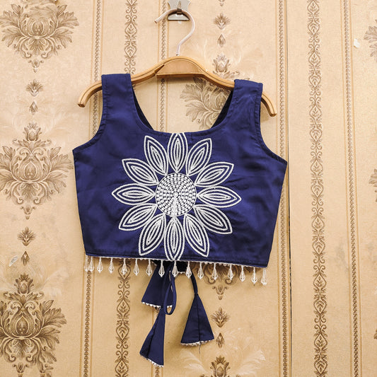 Bright Festive Kids Choli Set