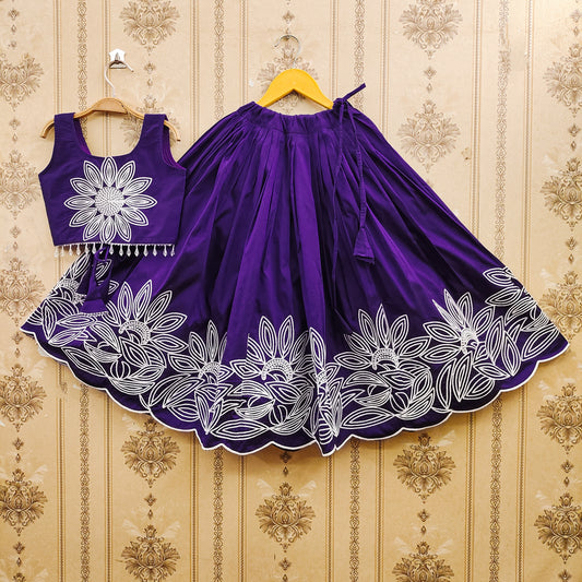 Bright Festive Kids Choli Set
