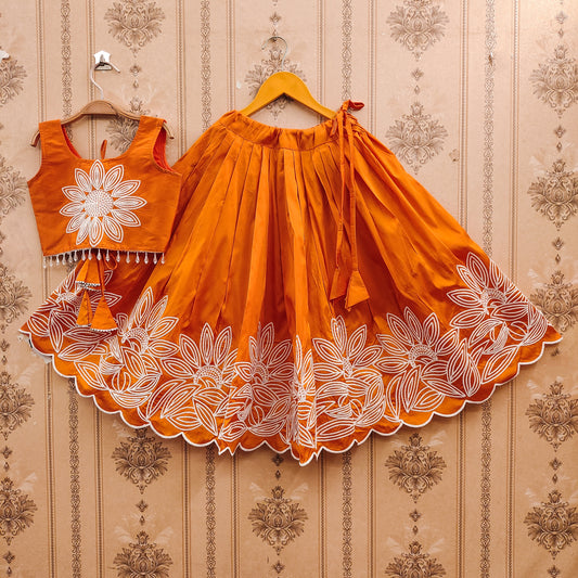 Bright Festive Kids Choli Set
