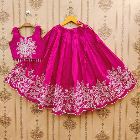 Bright Festive Kids Choli Set