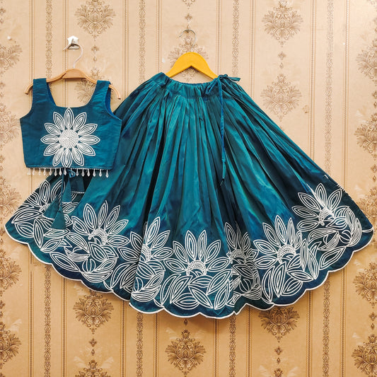 Bright Festive Kids Choli Set