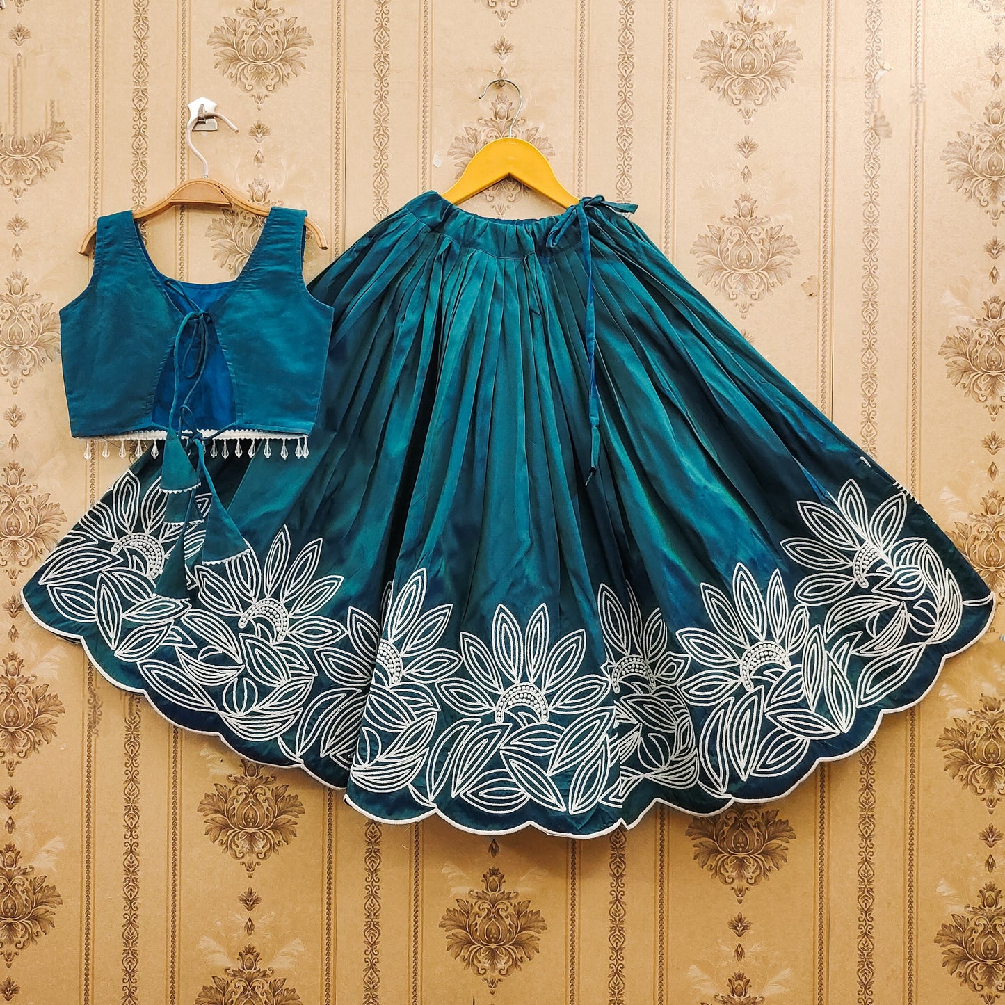Bright Festive Kids Choli Set