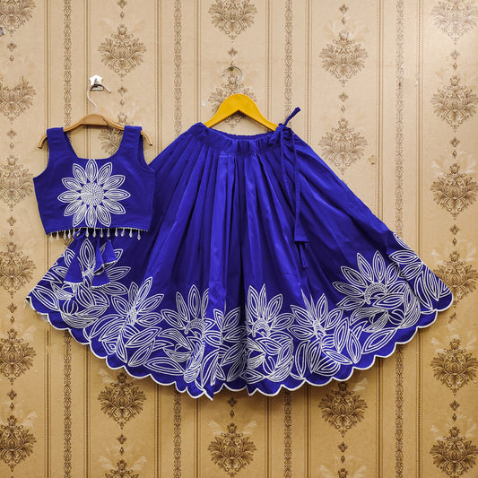 Bright Festive Kids Choli Set