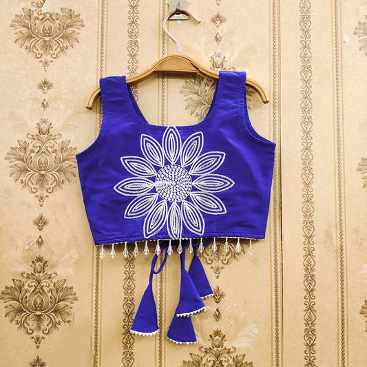 Bright Festive Kids Choli Set