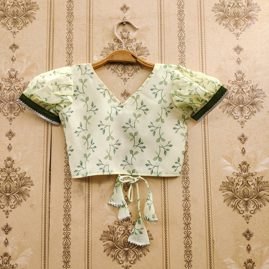 Floral Kids Lehenga Choli Pattern