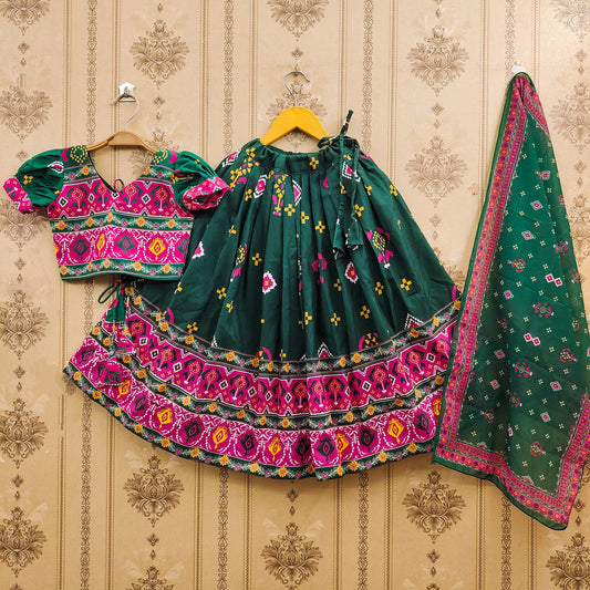 Fancy Kids Lehenga Choli Combo