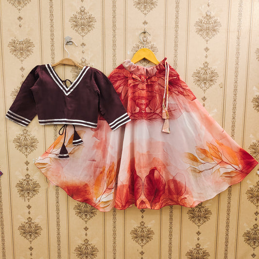 Festive Kids Lehenga Choli Outfits