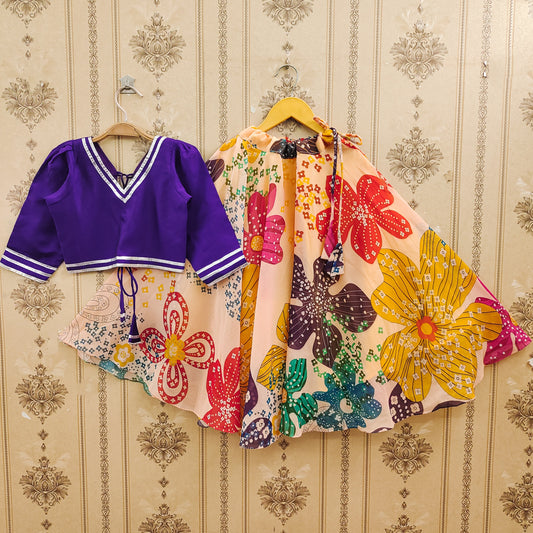 Festive Kids Lehenga Choli Outfits