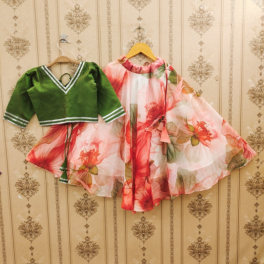 Festive Kids Lehenga Choli Outfits