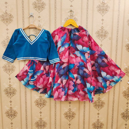 Festive Kids Lehenga Choli Outfits