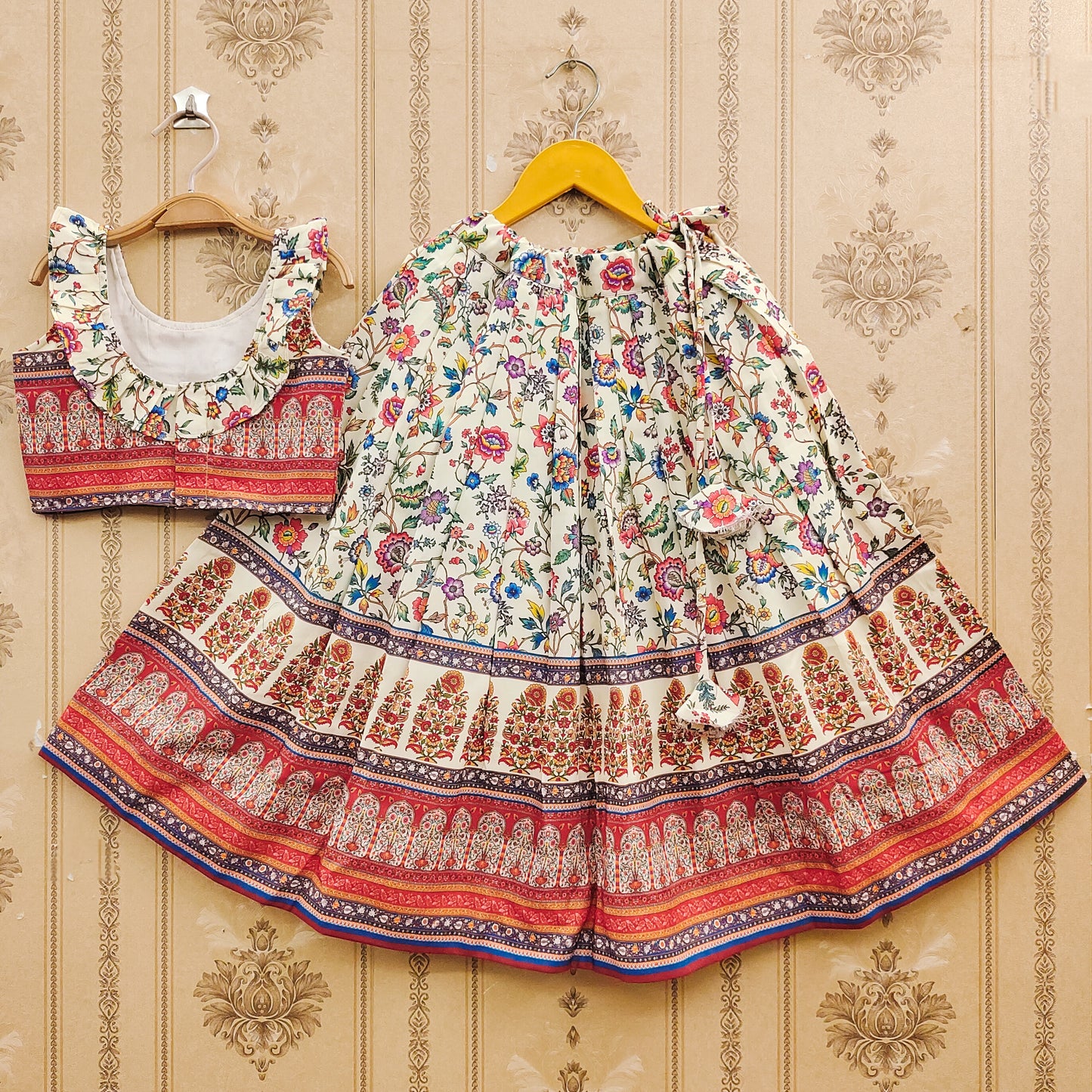 Soft Fabric Kids Lehenga Choli