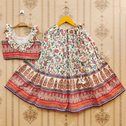Soft Fabric Kids Lehenga Choli