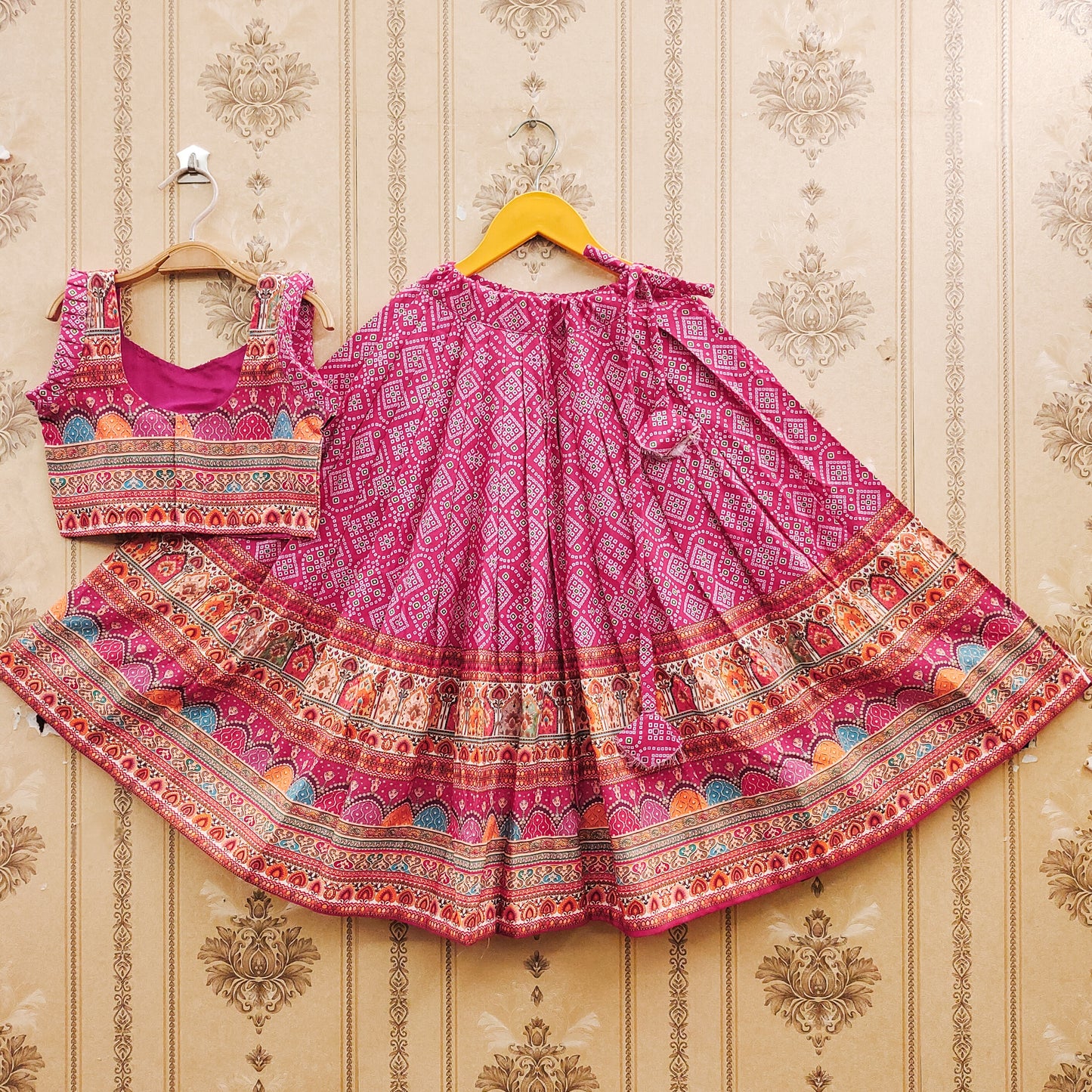 Soft Fabric Kids Lehenga Choli