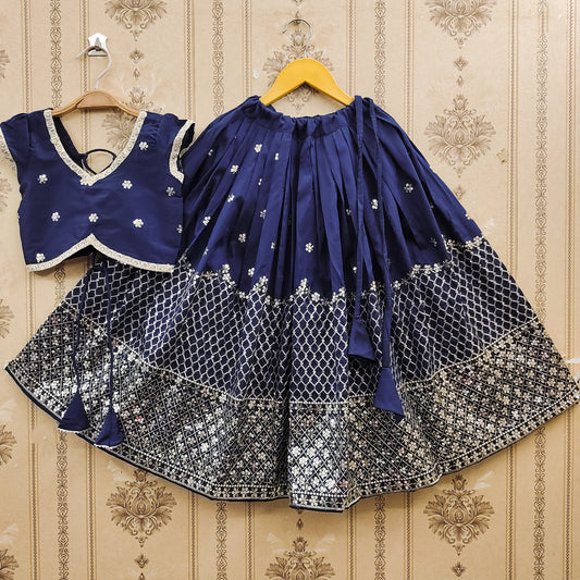 Sequence Work Kids Lehenga Choli