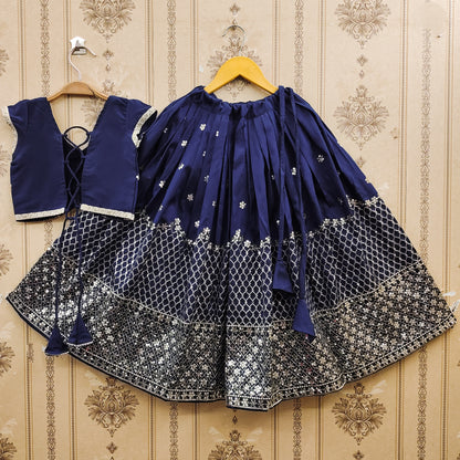 Sequence Work Kids Lehenga Choli