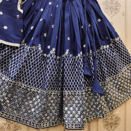 Sequence Work Kids Lehenga Choli