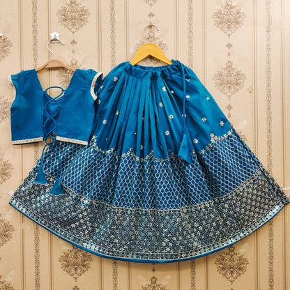 Sequence Work Kids Lehenga Choli