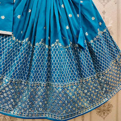 Sequence Work Kids Lehenga Choli
