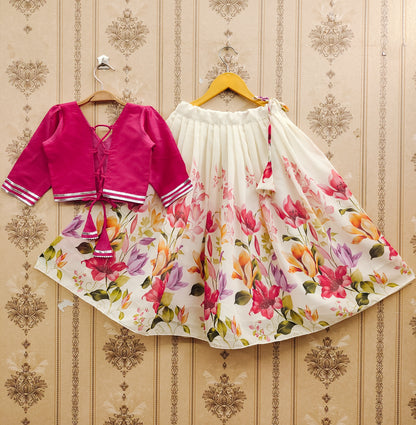 Elegant Kids Lehenga Choli Set