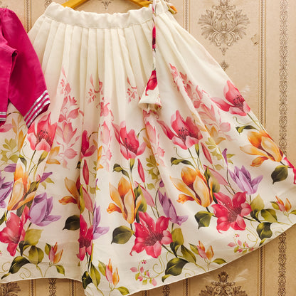 Elegant Kids Lehenga Choli Set