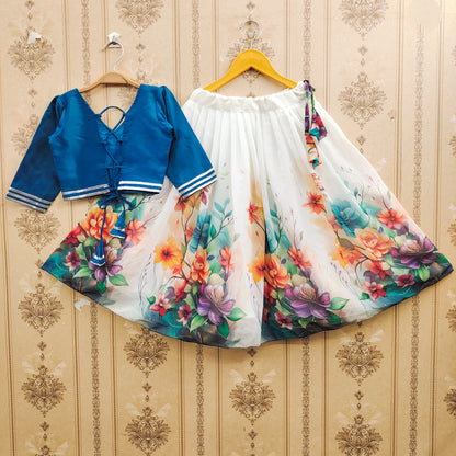 Elegant Kids Lehenga Choli Set