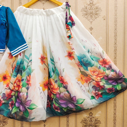 Elegant Kids Lehenga Choli Set
